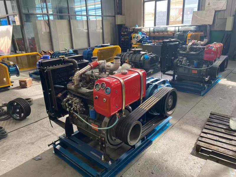 Mgbọrọgwụ Diesel Engine Blower: Ngwakọta zuru oke nke nchekwa gburugburu ebe obibi na arụmọrụ